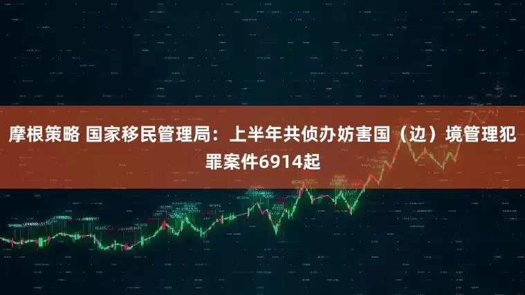 摩根策略 国家移民管理局：上半年共侦办妨害国（边）境管理犯罪案件6914起